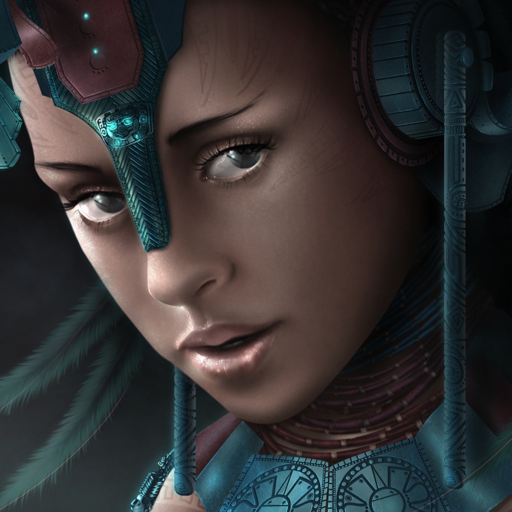 Девушка племени Майя