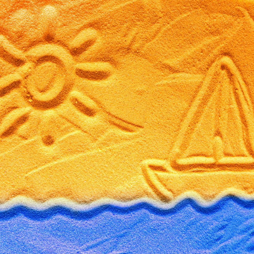 Песок и море