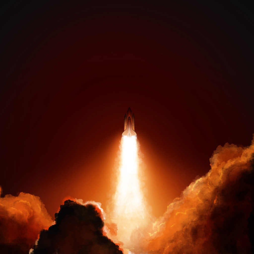 Взлет шатла