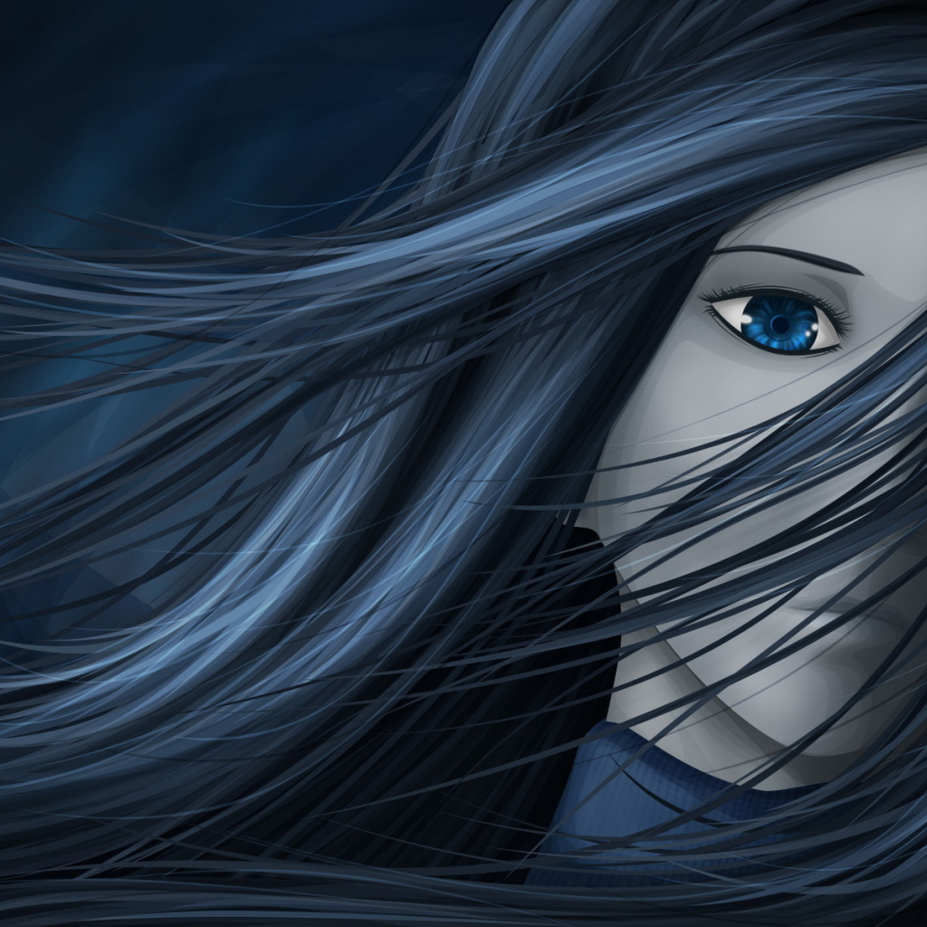 Голубоглазая девица