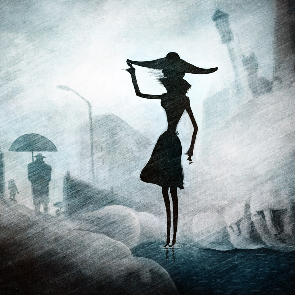 Сильный дождь