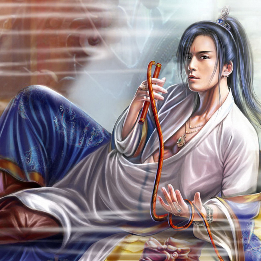 Раскуривая кальян