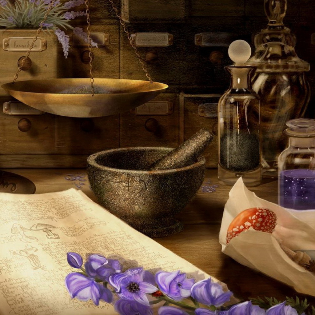 Приготовление снадобья