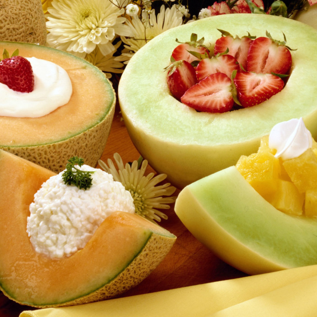 Дынный десерт