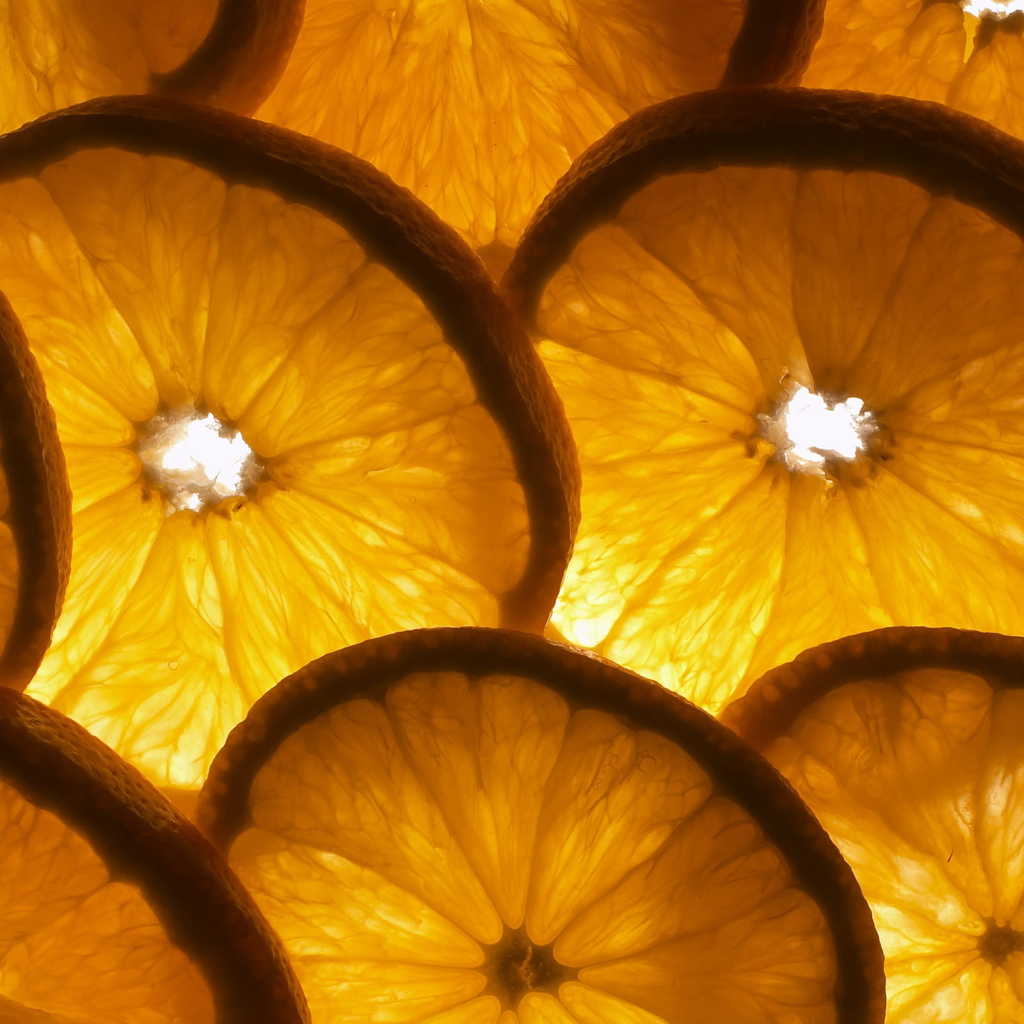 Кусочки апельсина