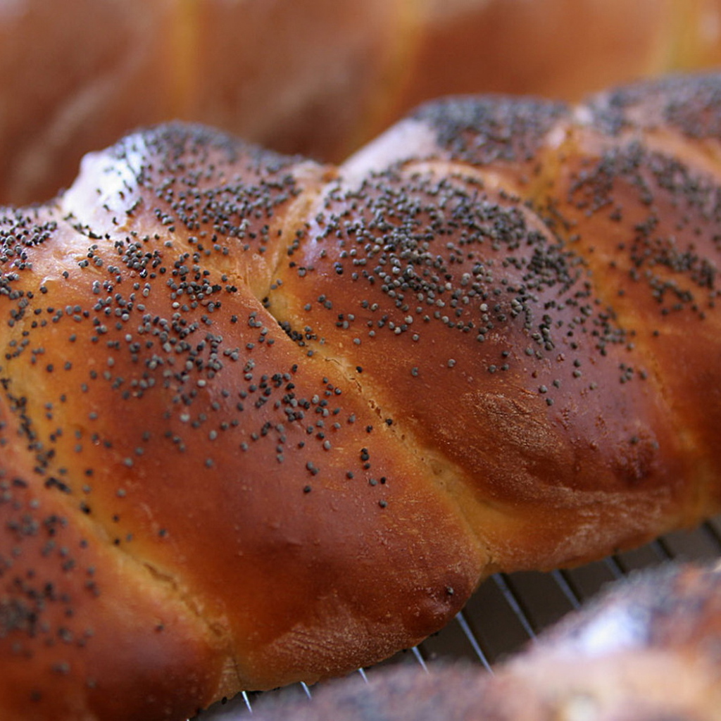 Хрустящий батон с маком