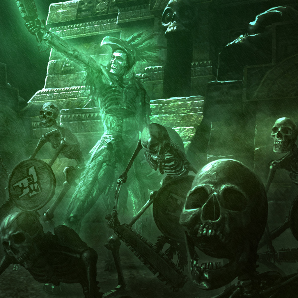 Ацтеки Black and White 2