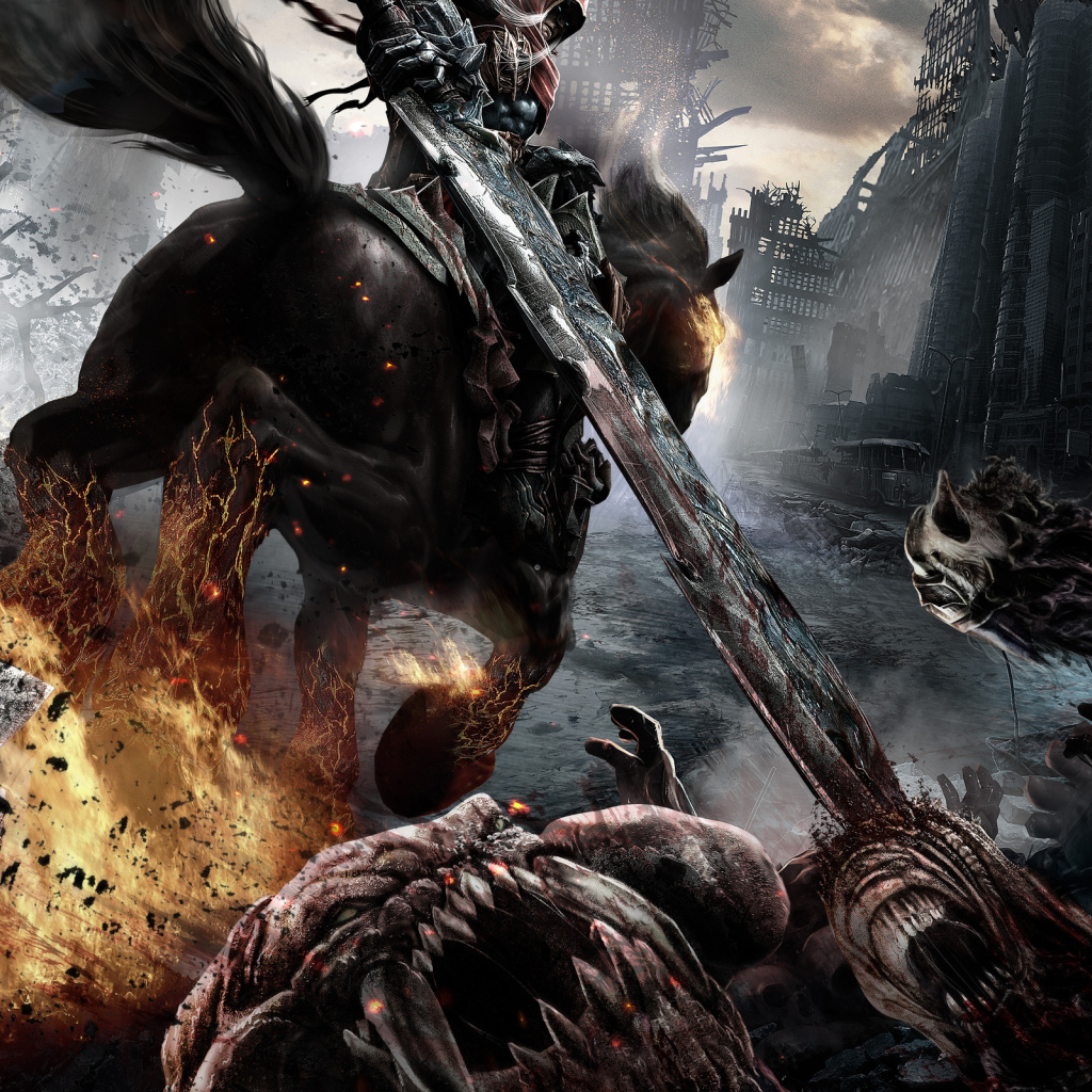 многообещающий экшен Darksiders