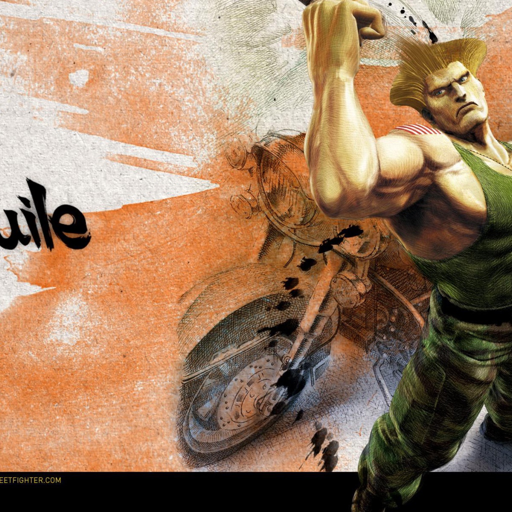 Guile Street Fighter 4 файтинг