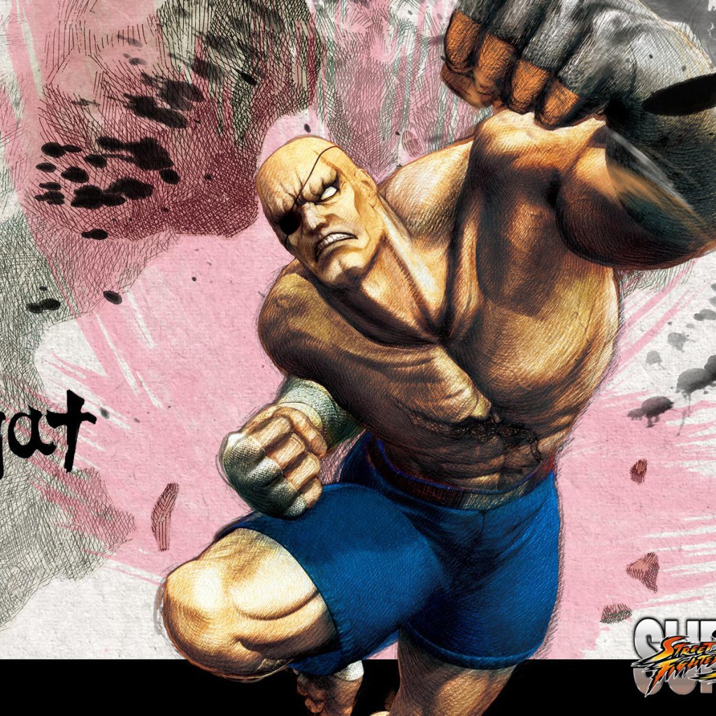 Sagat Street Fighter IV