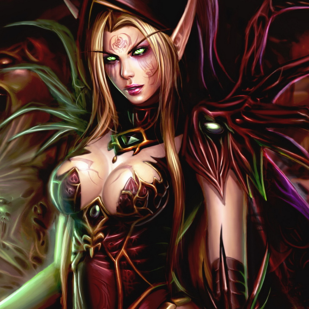 Кровавая Эльфийка