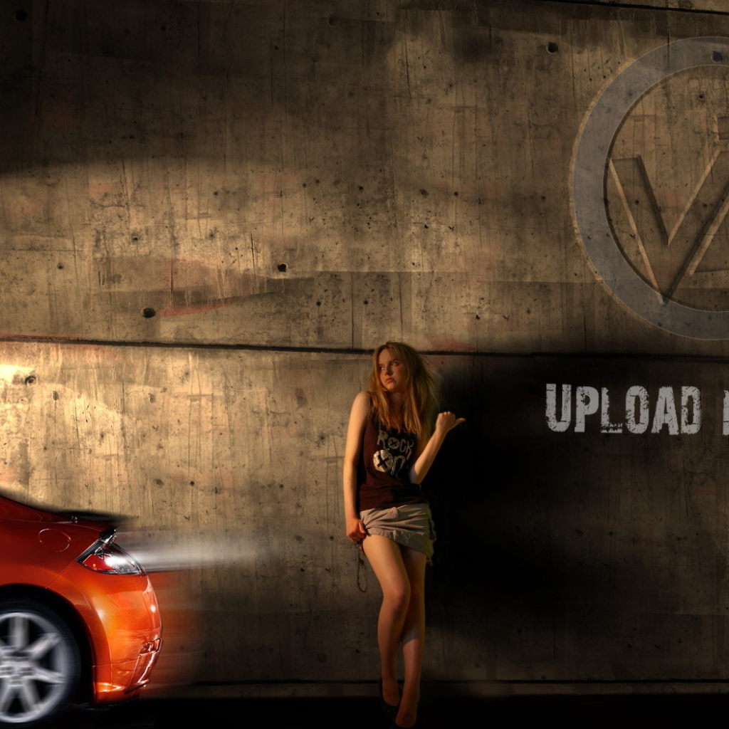 Голосующая девушка