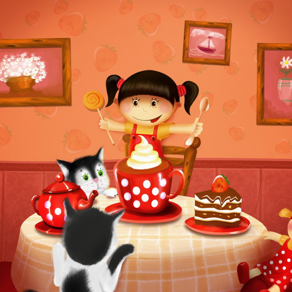 За праздничным столом