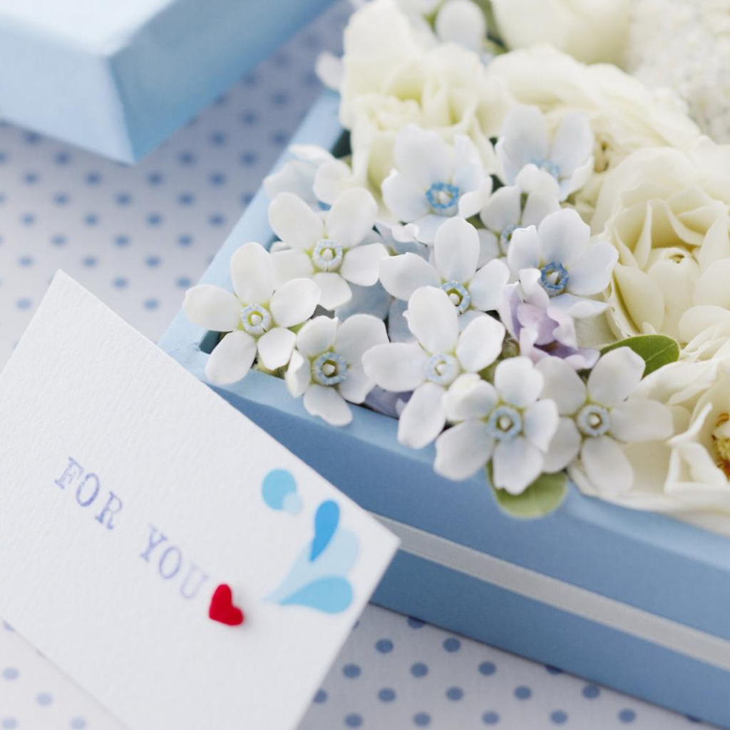 Цветочки в подарок