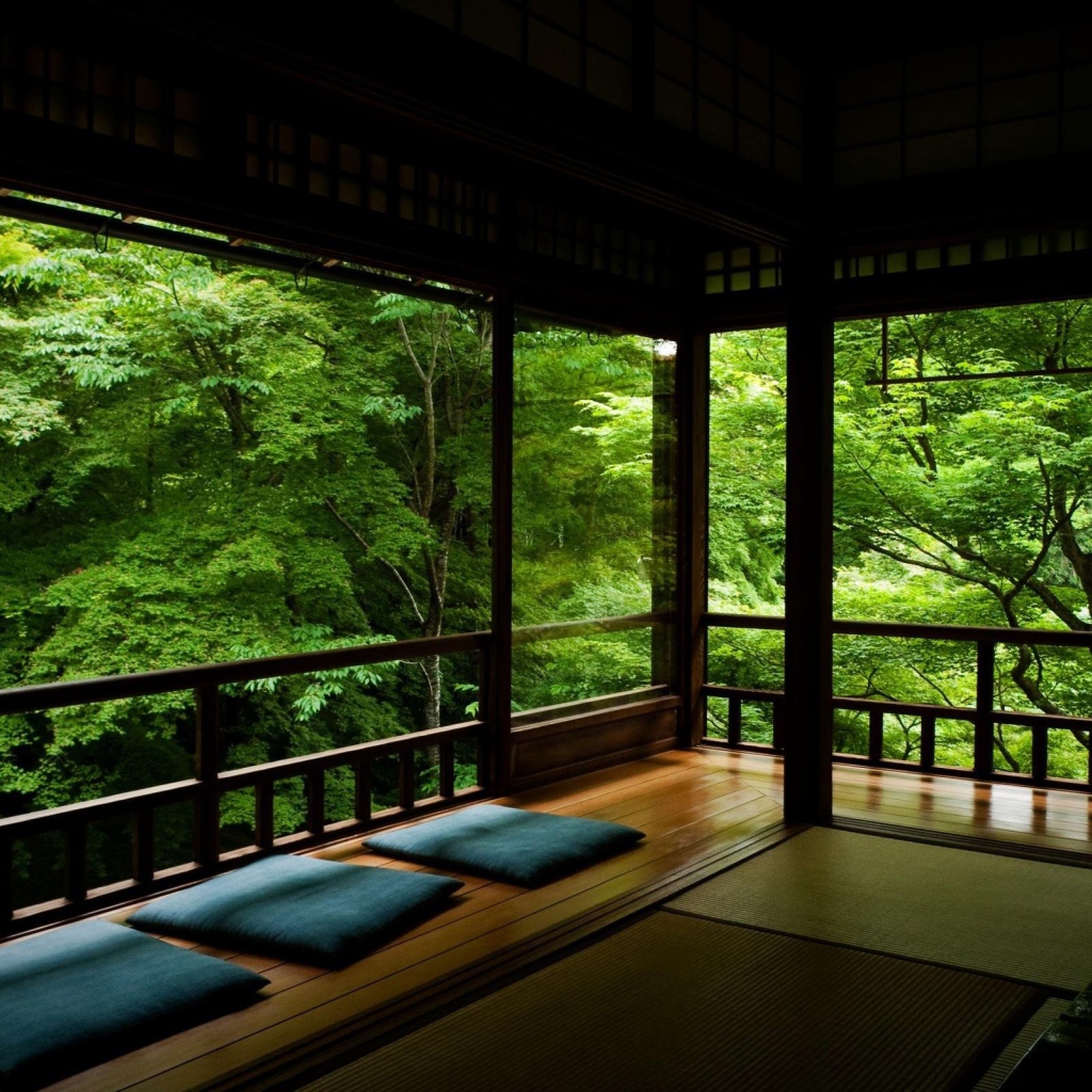 Среди лесной зелени