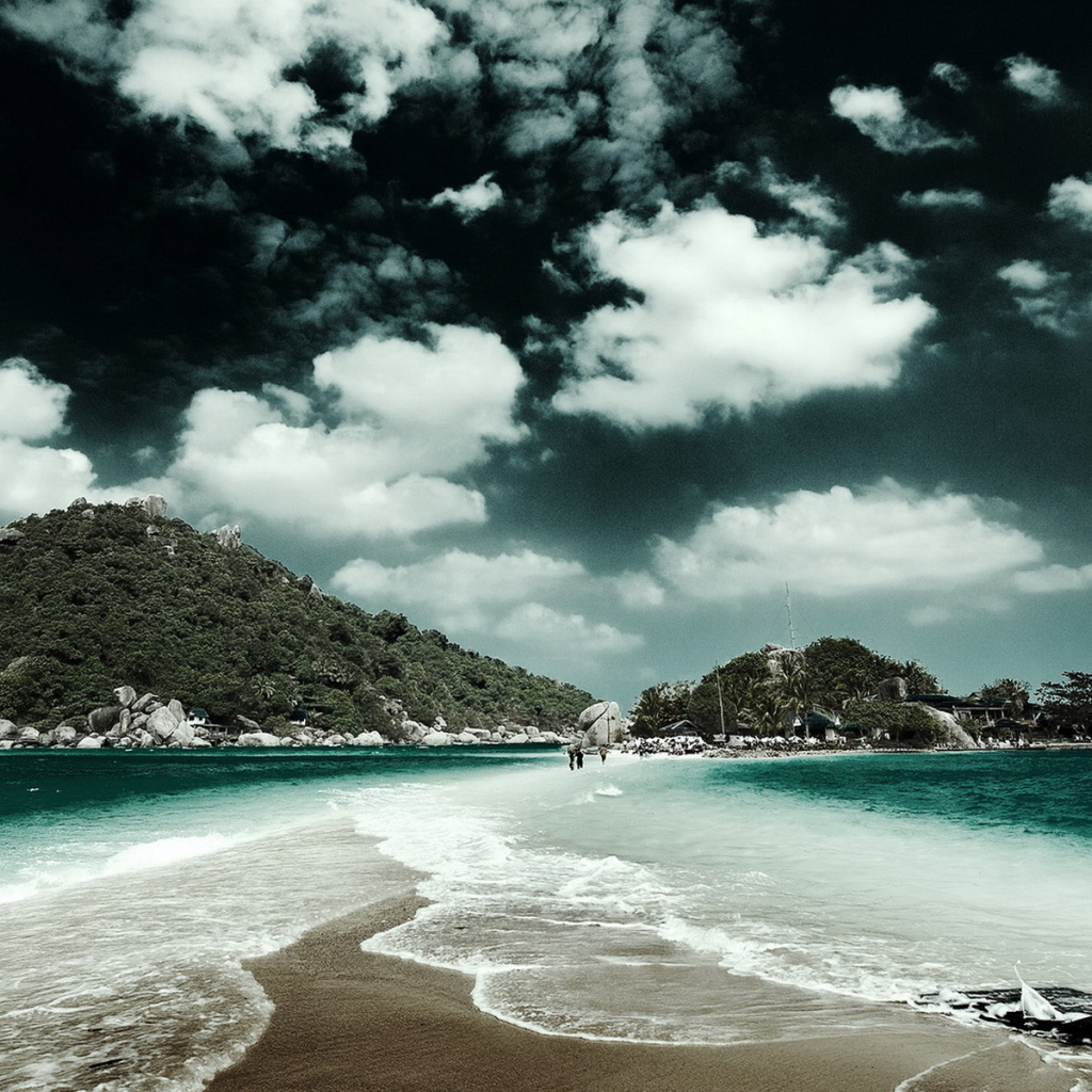 Мелководье между островами