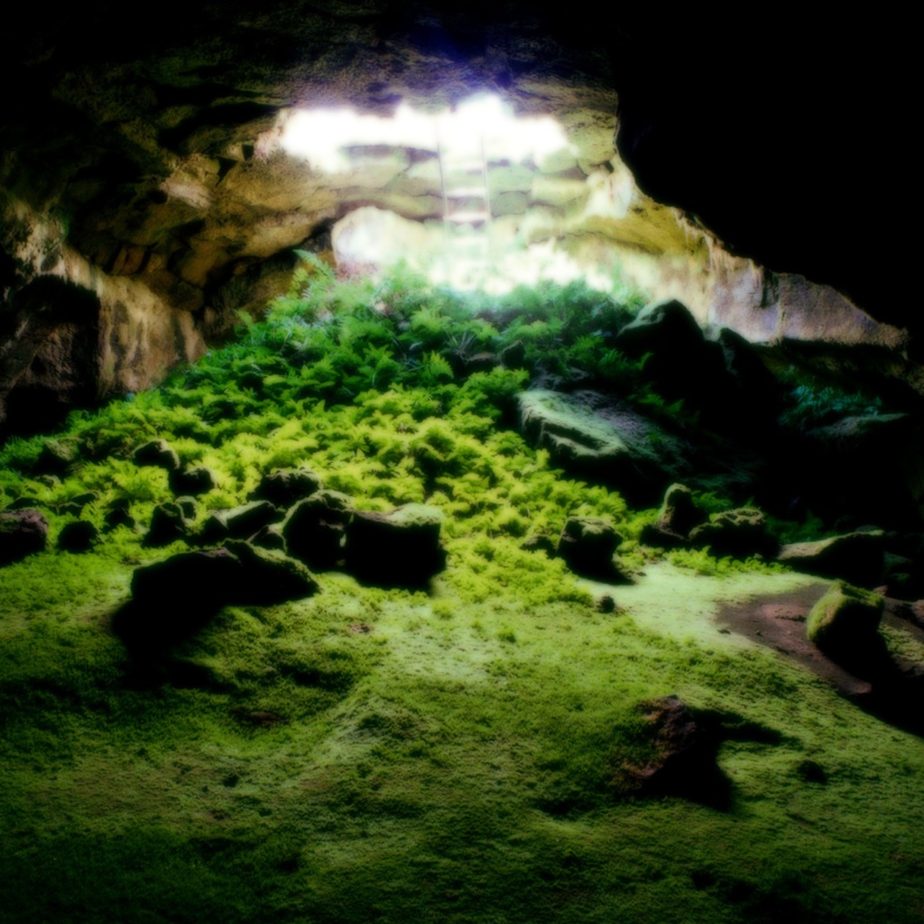 Пещера в Tulelake Калифорния