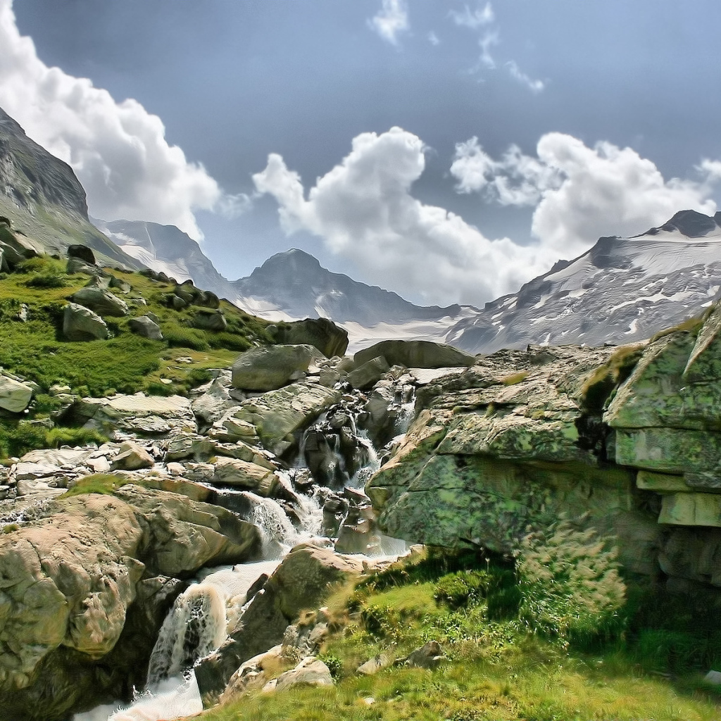 Ручей в горах