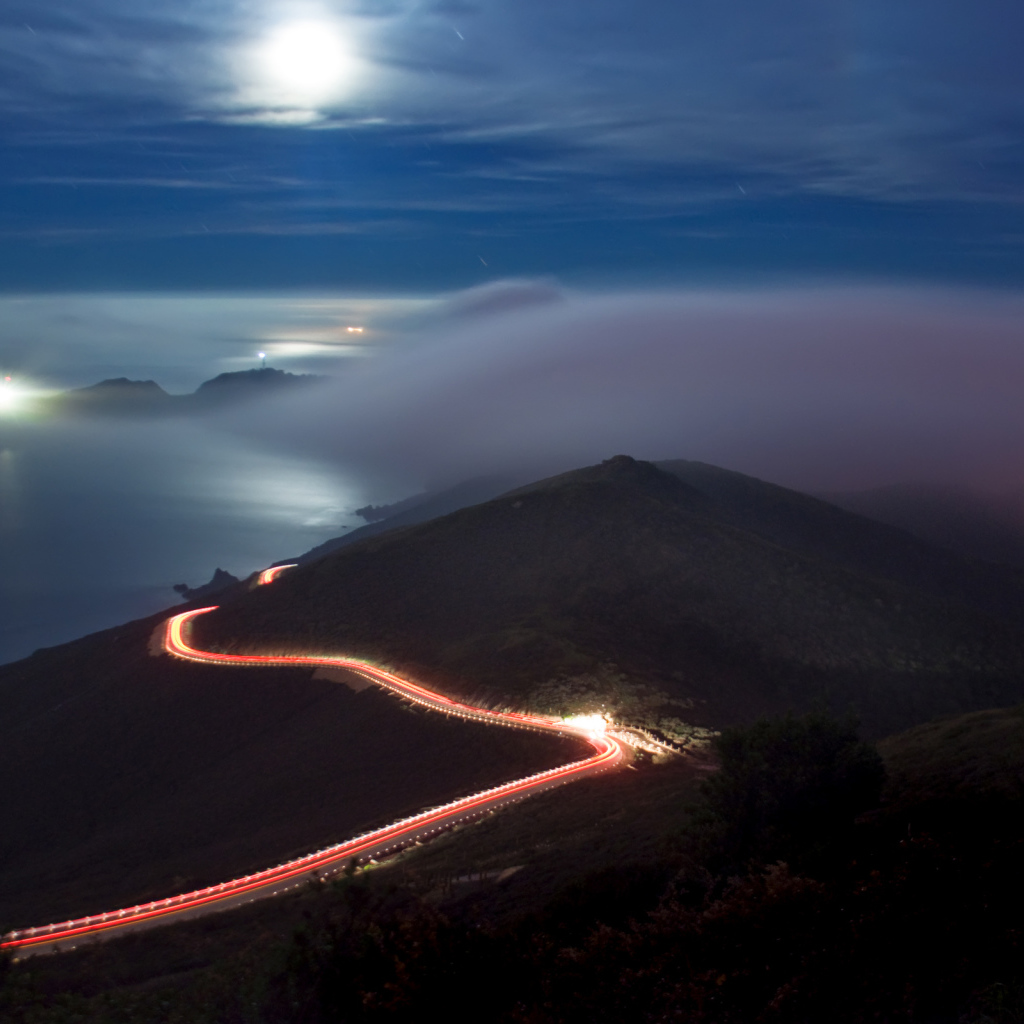 Вечерняя поездка за городом