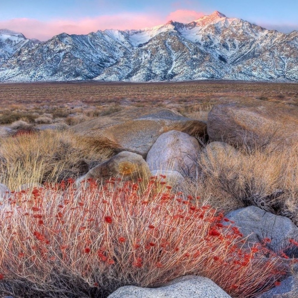 Горы среди пустыни