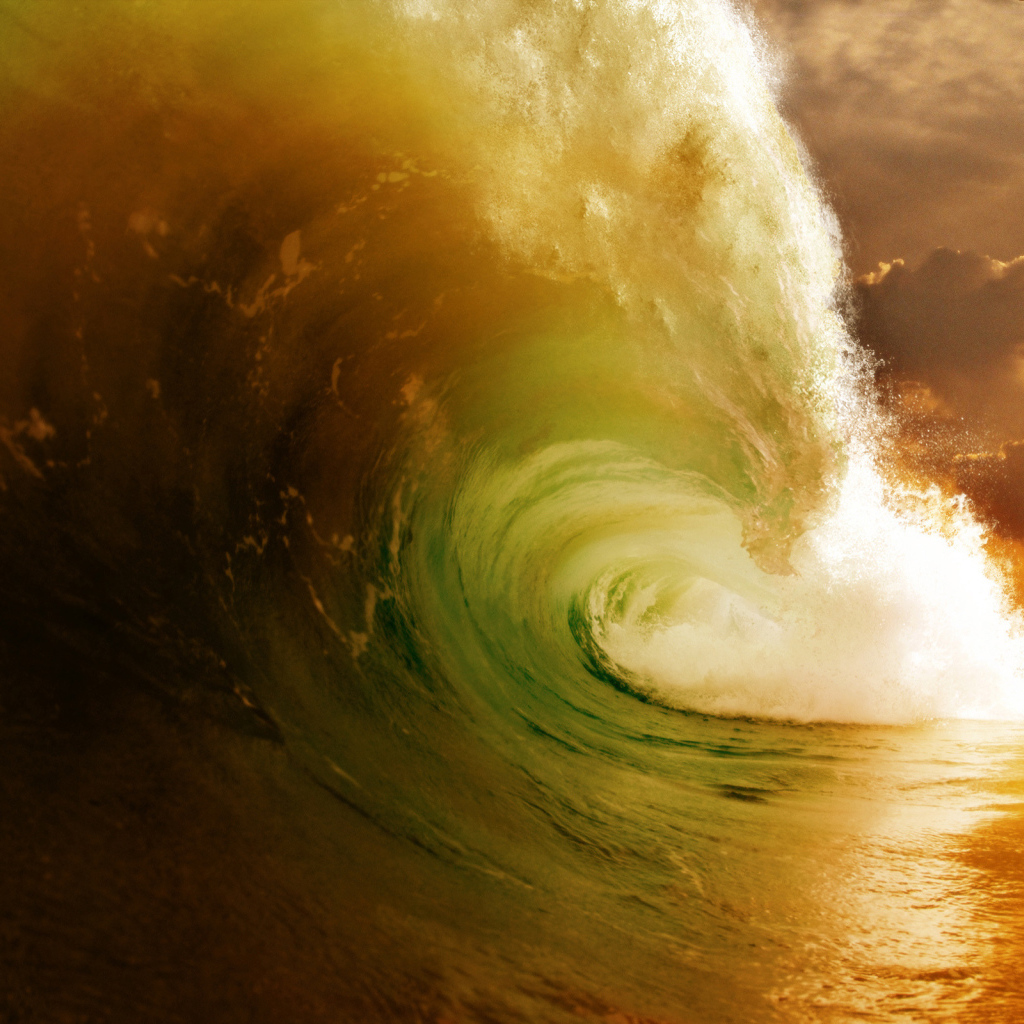 Отличные волны для серфинга