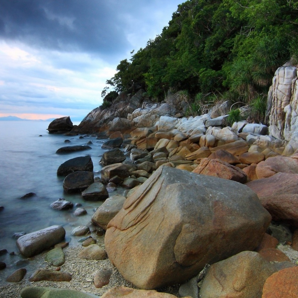 Берег острова