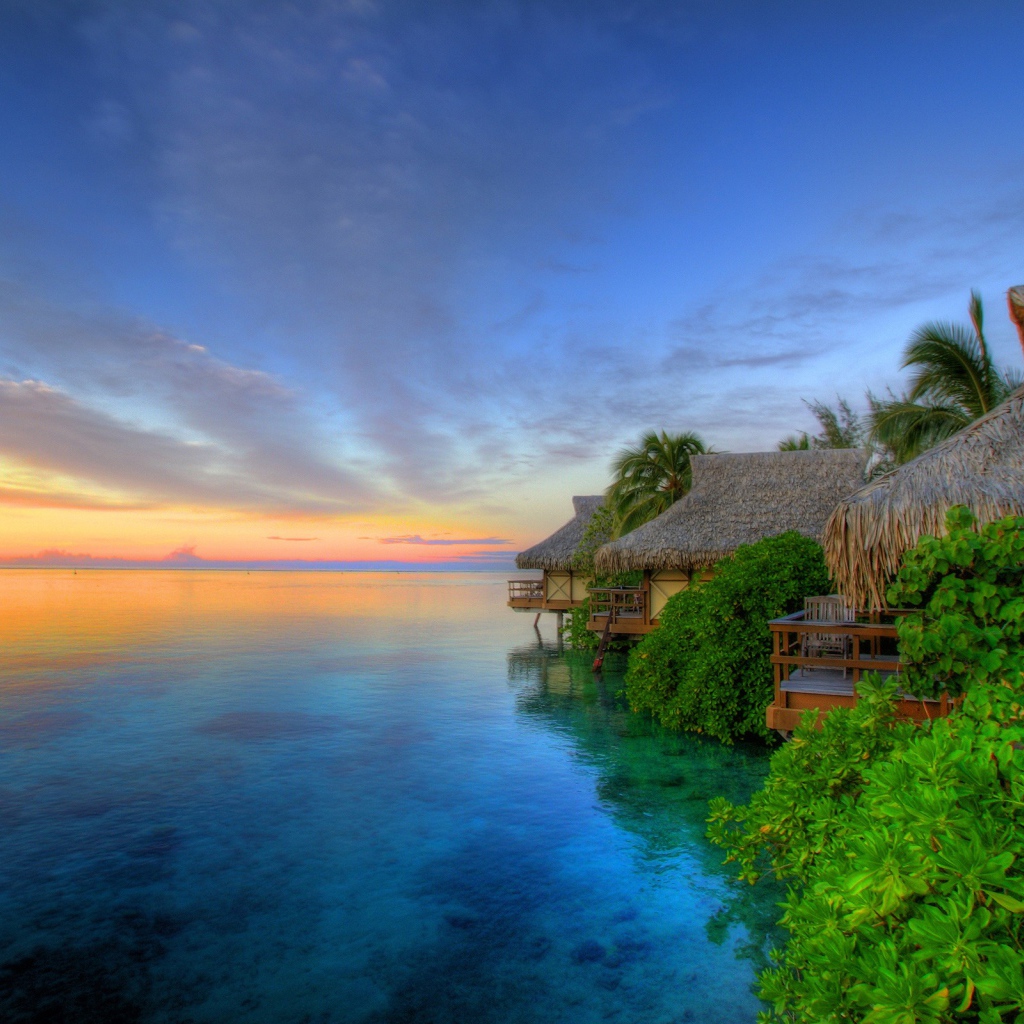 На острове Таити