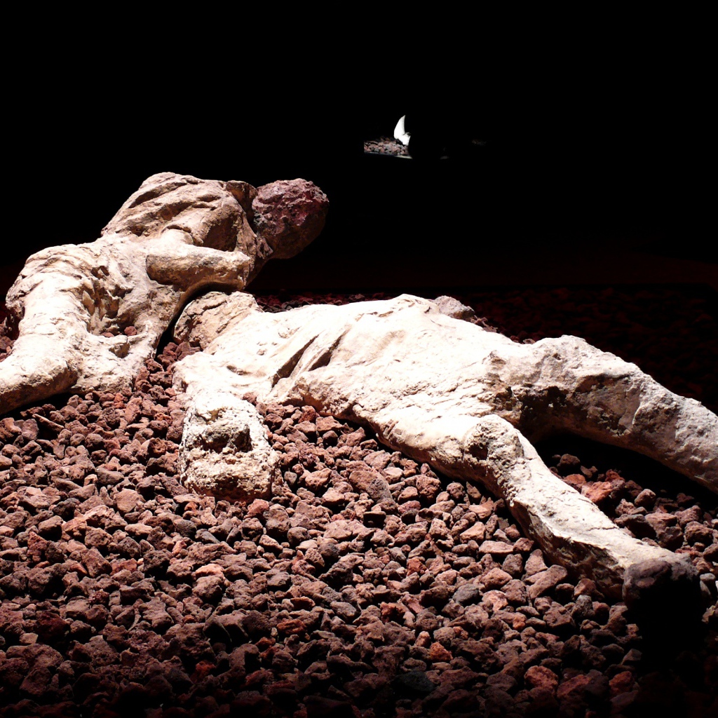 Раскопки у подножия вулкана Везувий, Помпеи