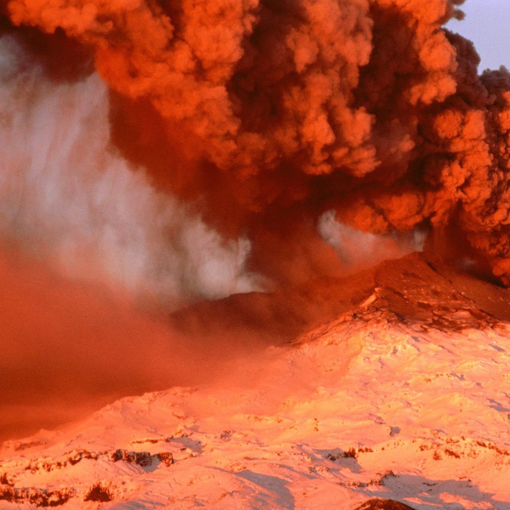 Вулканический пепел