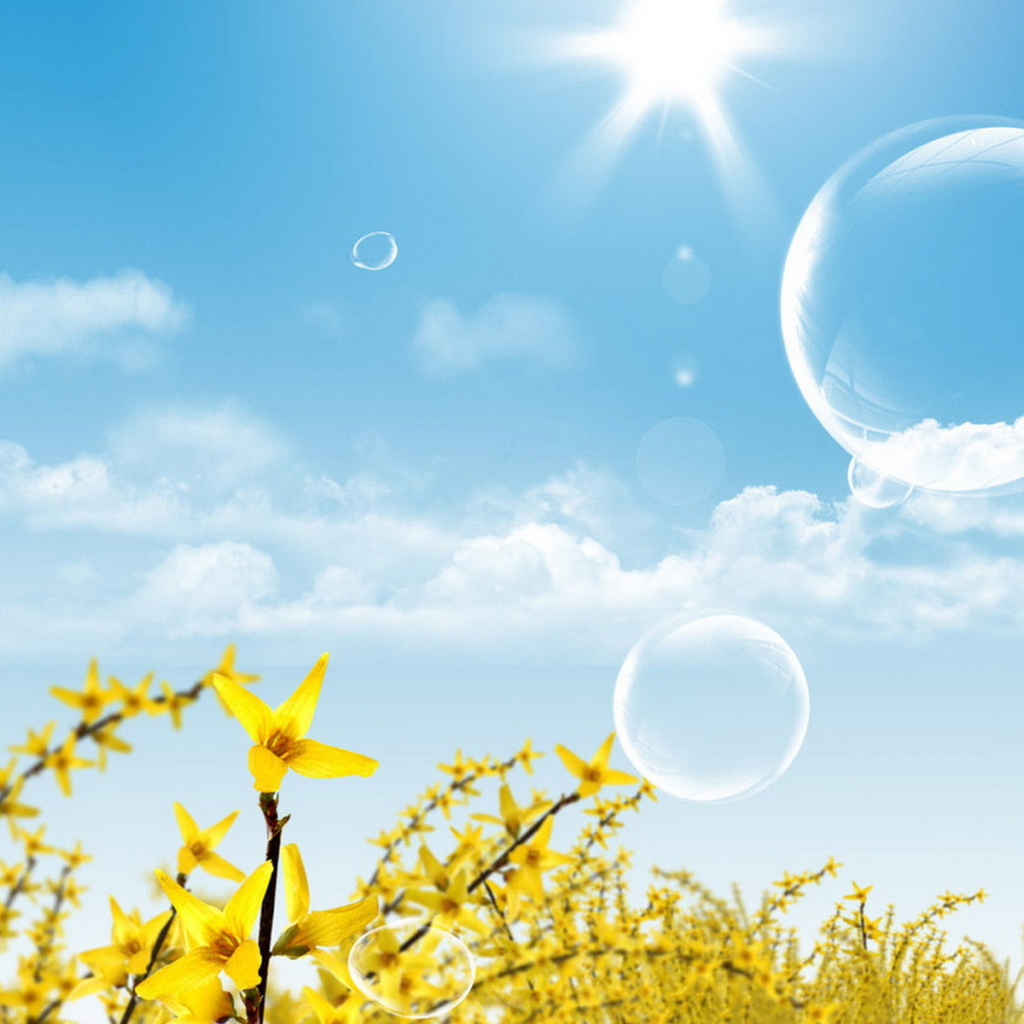 Пролетающие пузыри