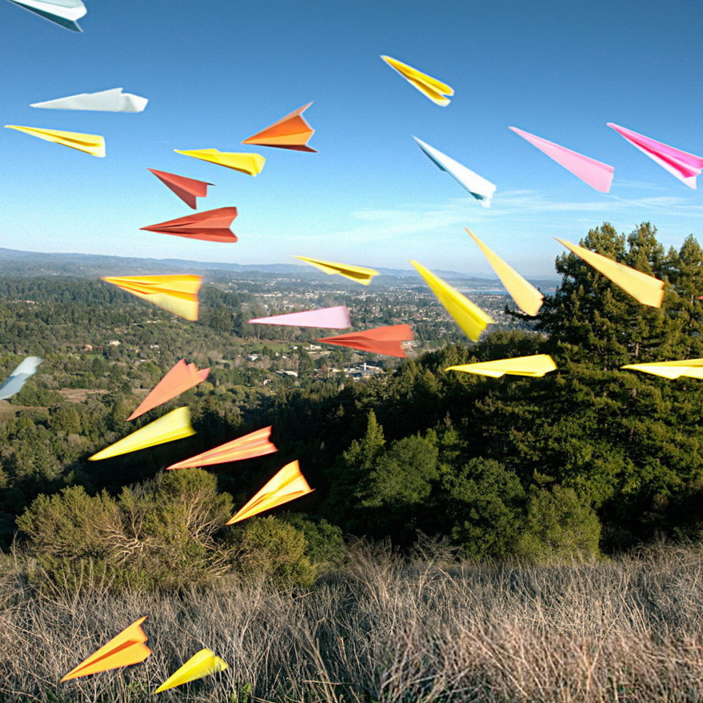 Бумажные самолетики