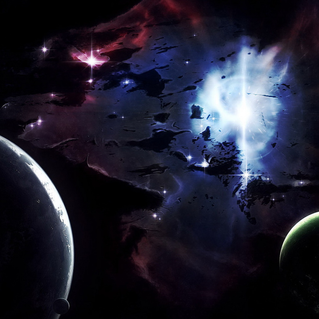 В космическом пространстве