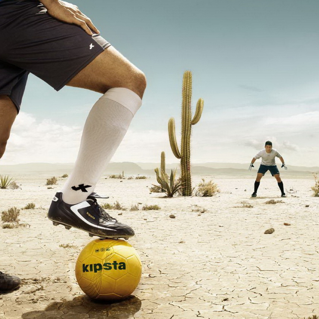 Футбол в пустыне