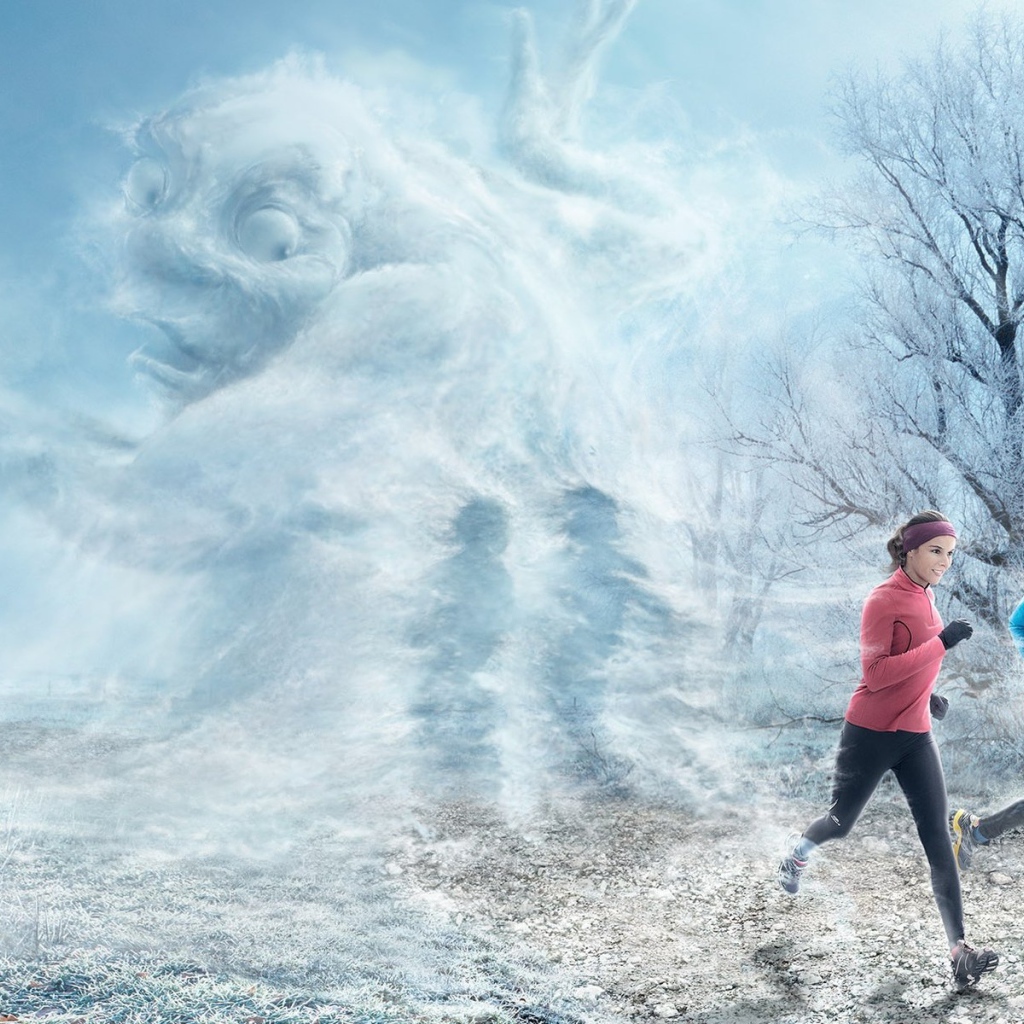 Зимняя пробежка