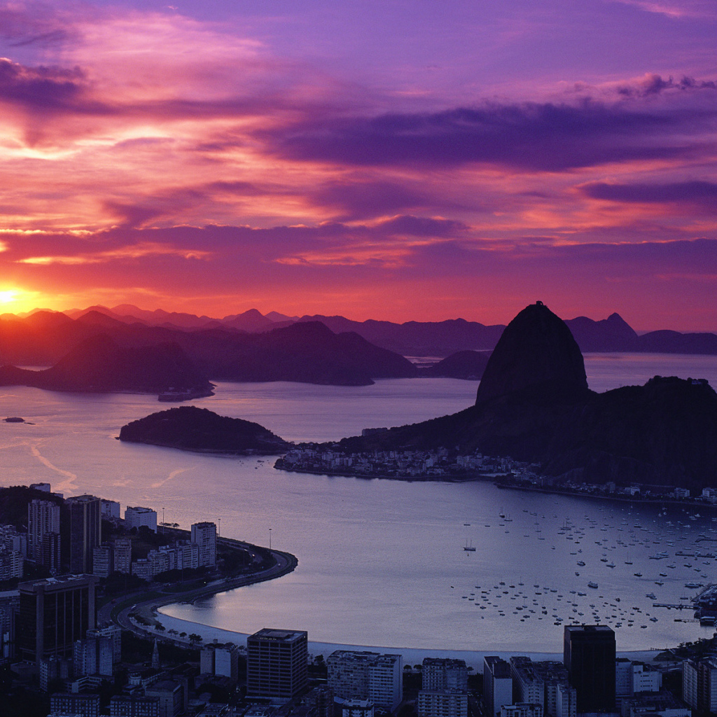 Закат в Бразилии