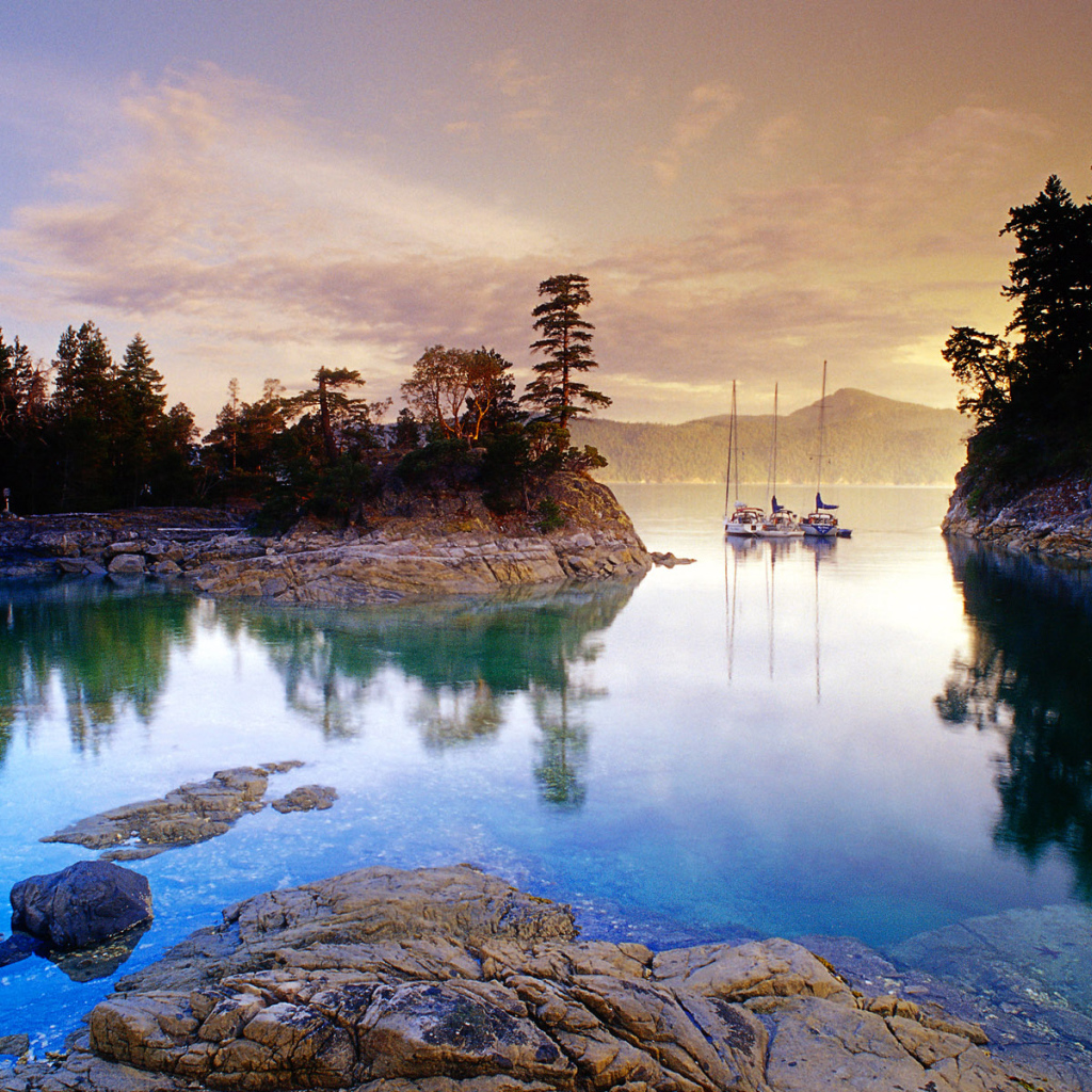 Лагуна в Канаде