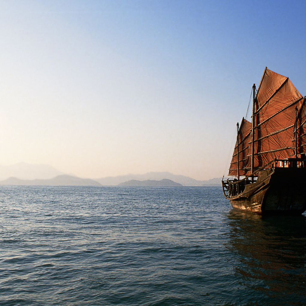 Старинный Китайский корабль