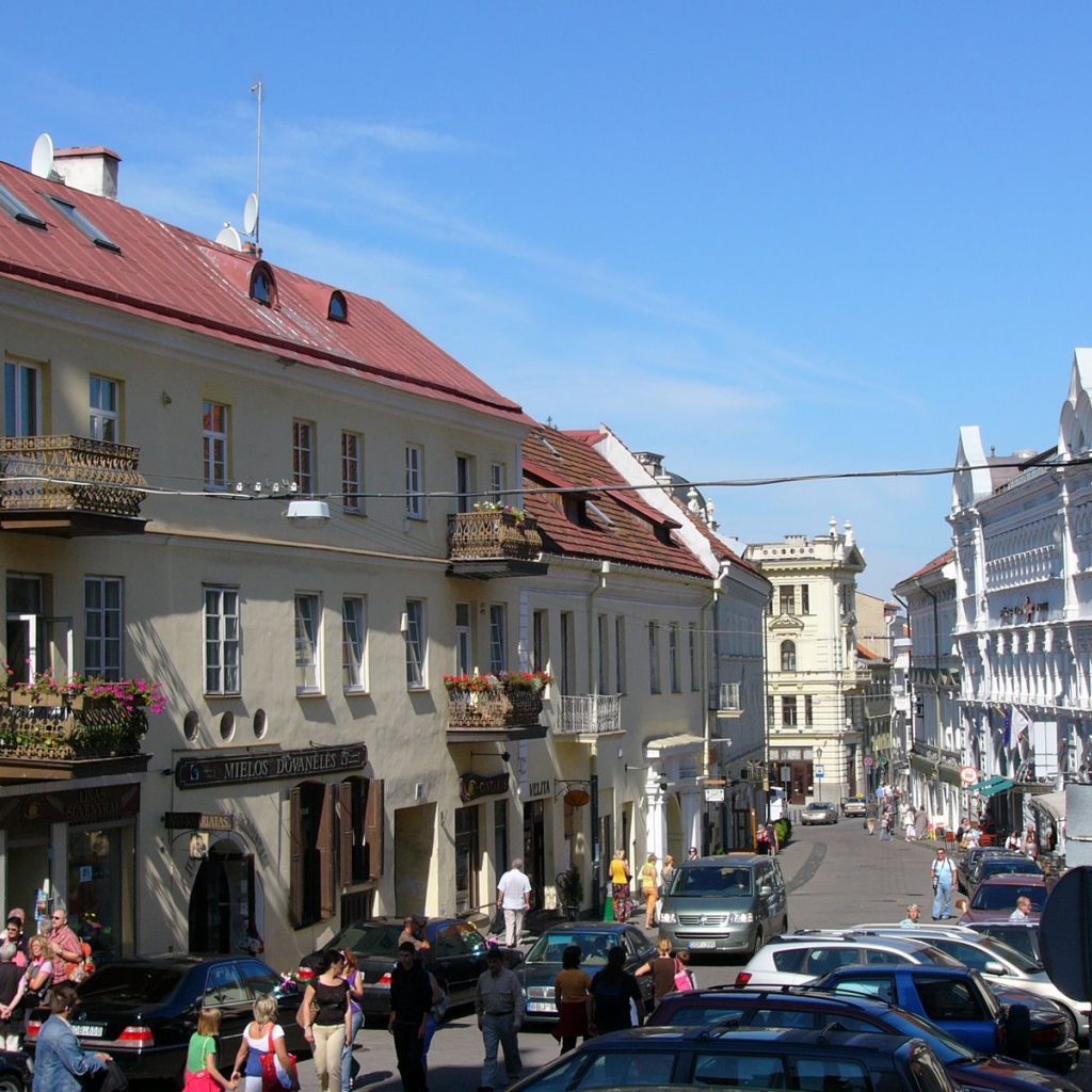 Старые улочки Вильнюса