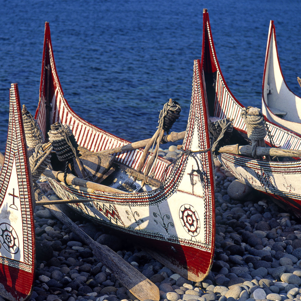 Лодки на побережье Тайваня