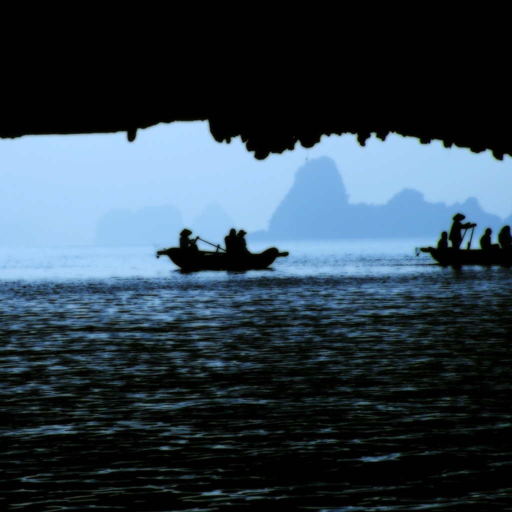 Халонг Бей Вид из пещеры