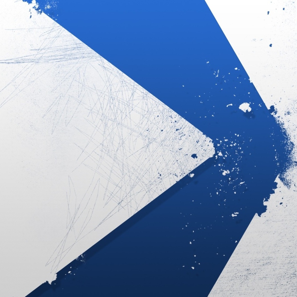 Синяя стрелка