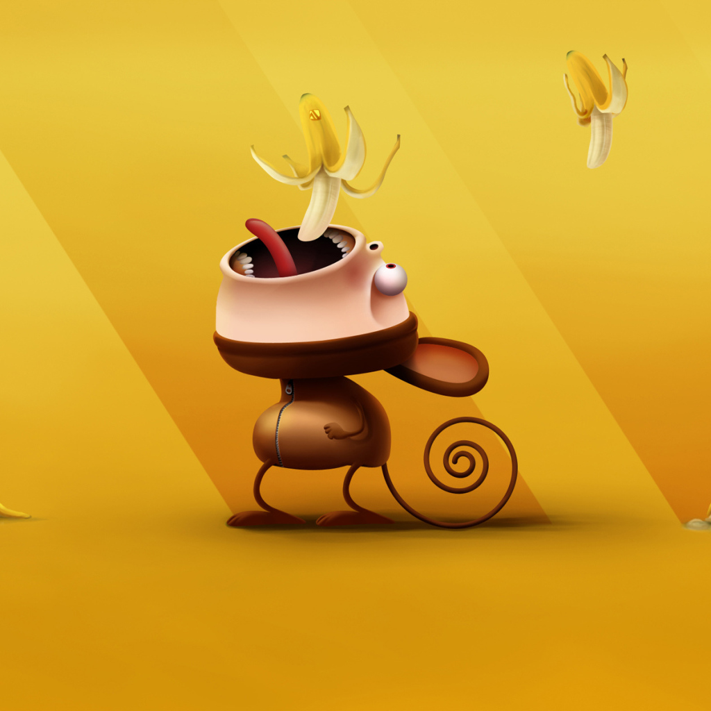 Обезьянка и бананы