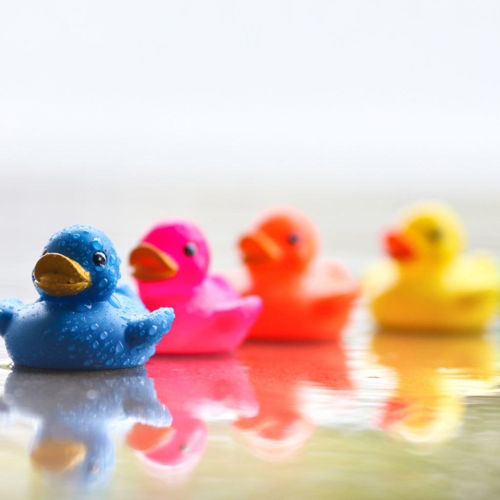 Цветные уточки