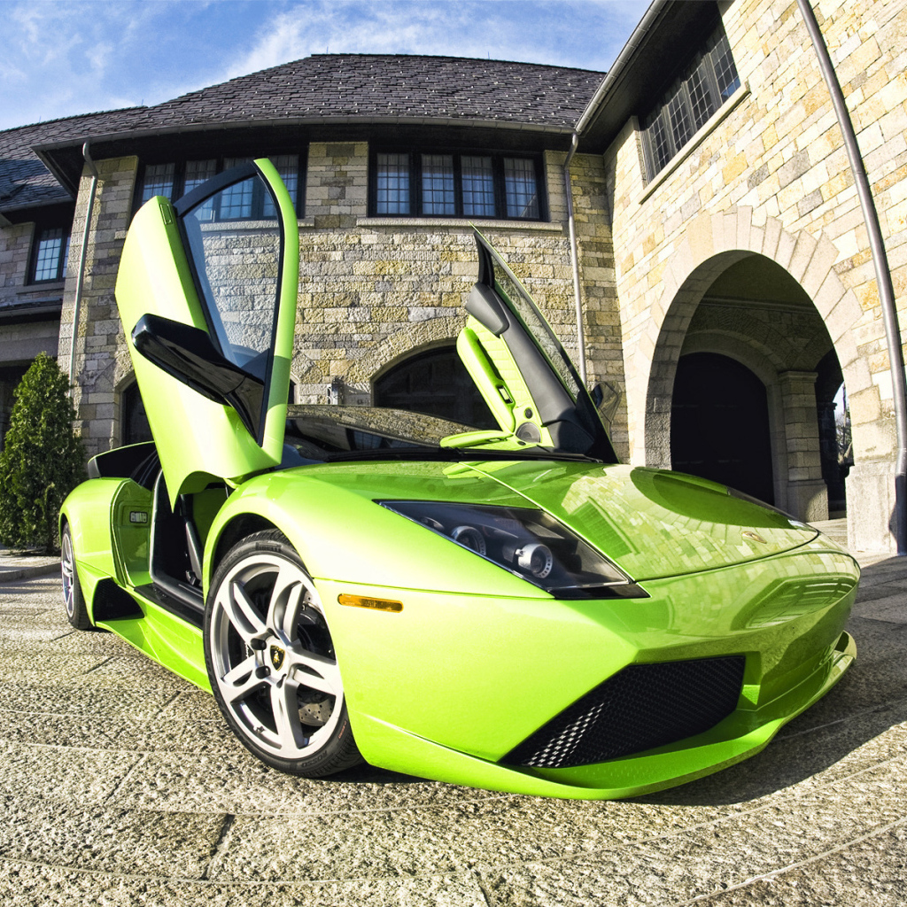 Lamborghini Murcielago, двери-крылья