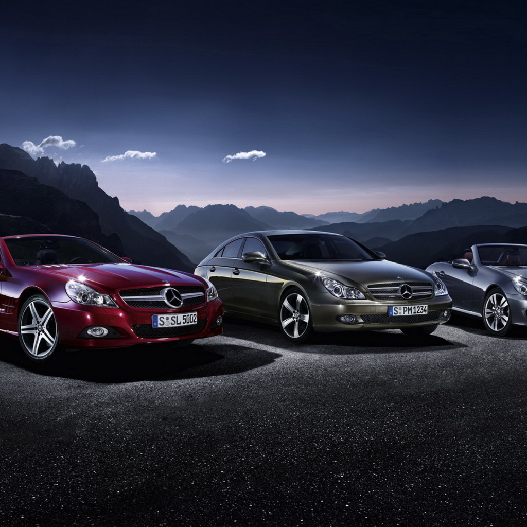 разные Mercedes-Benz