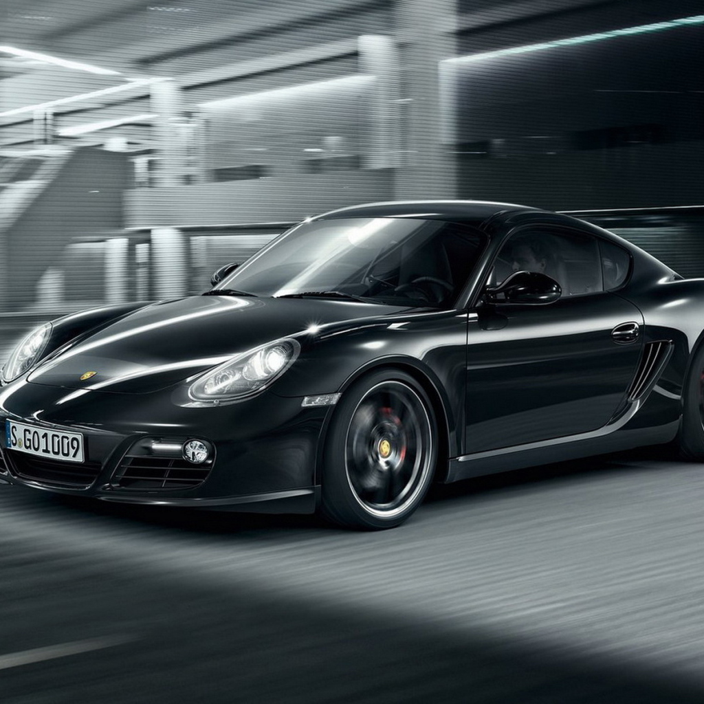 Porsche-Cayman S Black Edition