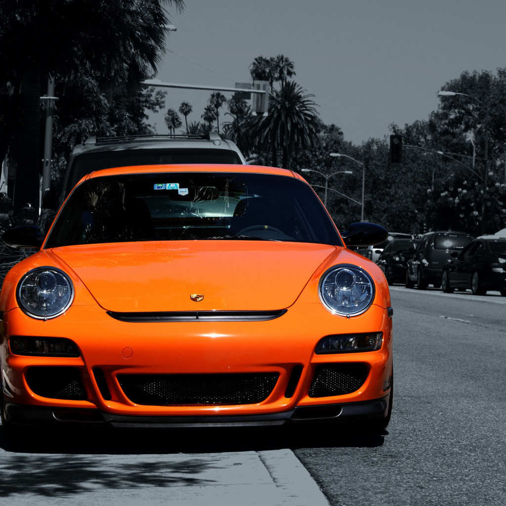 Porsche 911 Orange