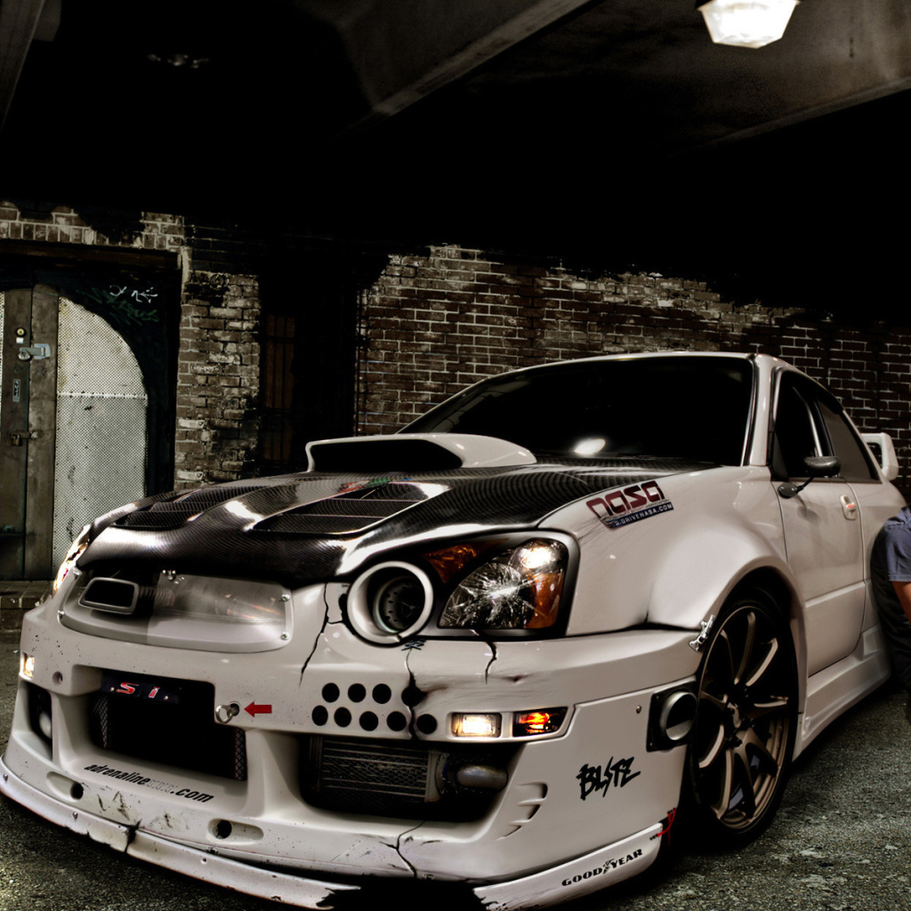 Subaru Impreza Crashed