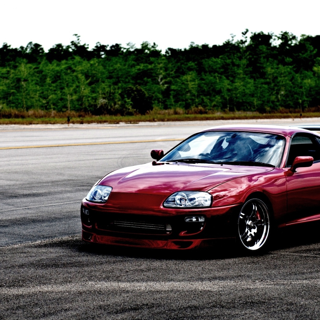 Toyota Supra Red