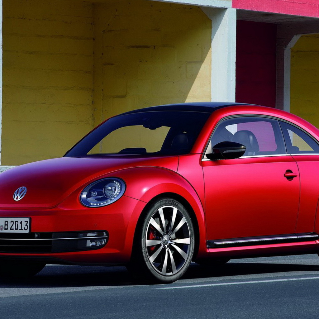 red Volkswagen-Beetle